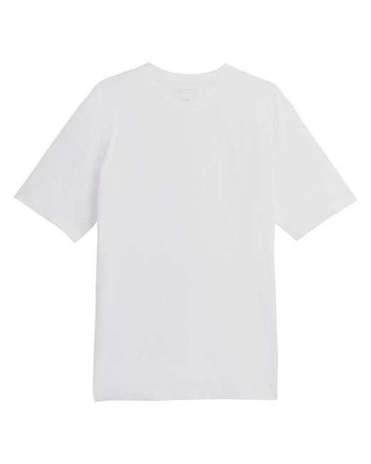 Y-3 White Short-Sleeve Cotton T-Shirt for men