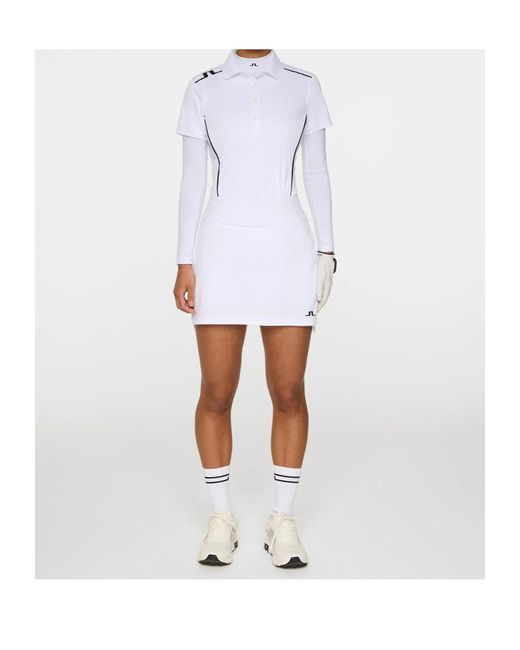 J.Lindeberg White Amy Skirt