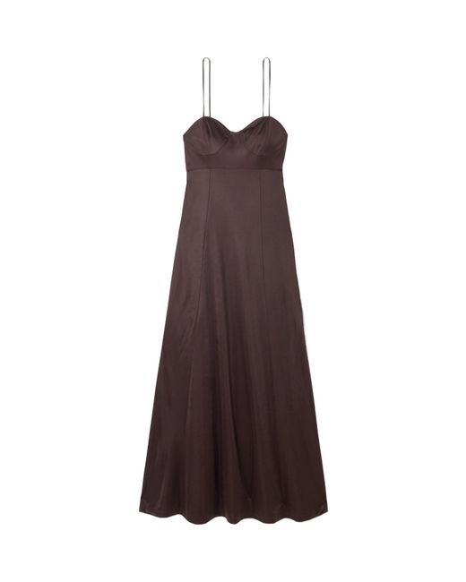 Dries Van Noten Purple Strappy Dress