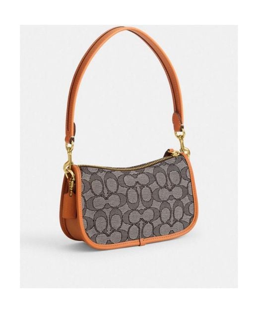 COACH White Swinger 20 Handbag