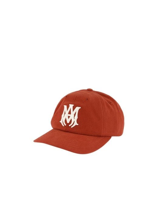 Amiri Red Ma Logo Baseball Cap for men