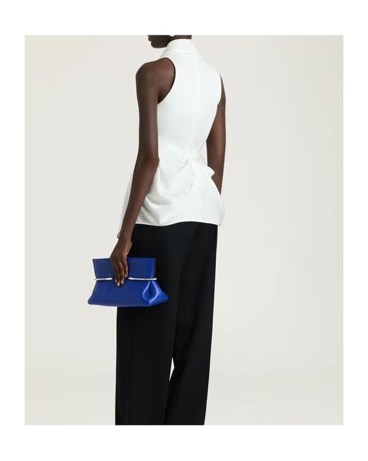 Givenchy White Draped Top