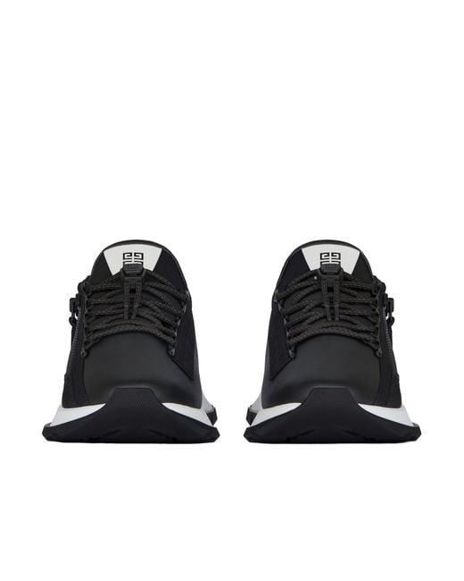 Givenchy Black Spectre Zip Runners for men
