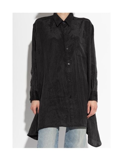 R13 Black Buttoned Shirt