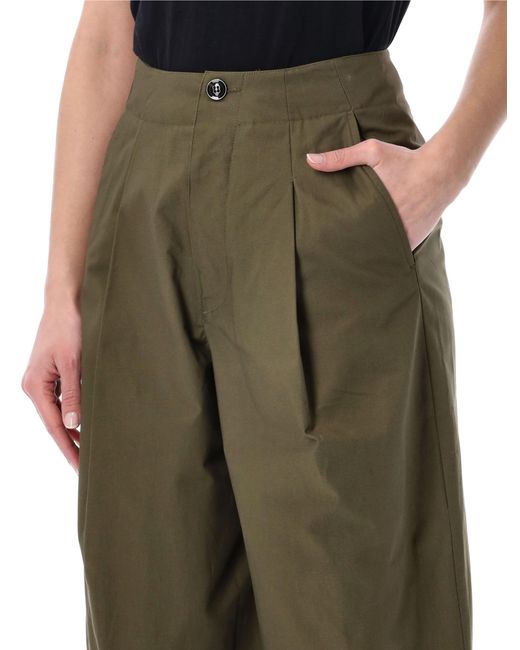 Soeur Green Daley Straight-Leg Pants