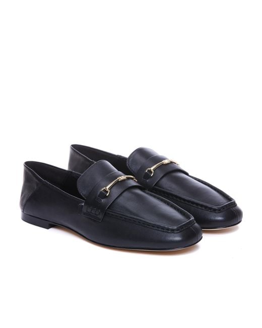 Michael Kors Blue Michael Lena Square-Toe Loafers