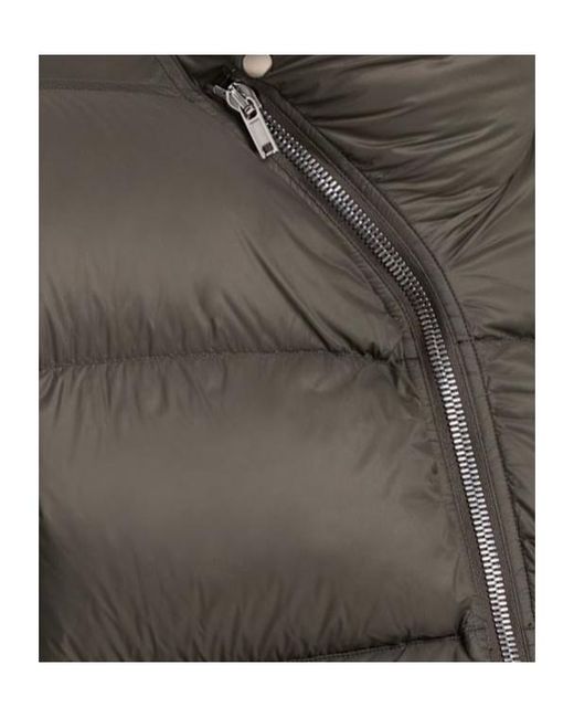 Rick Owens Green Nylon Down Jacket for men