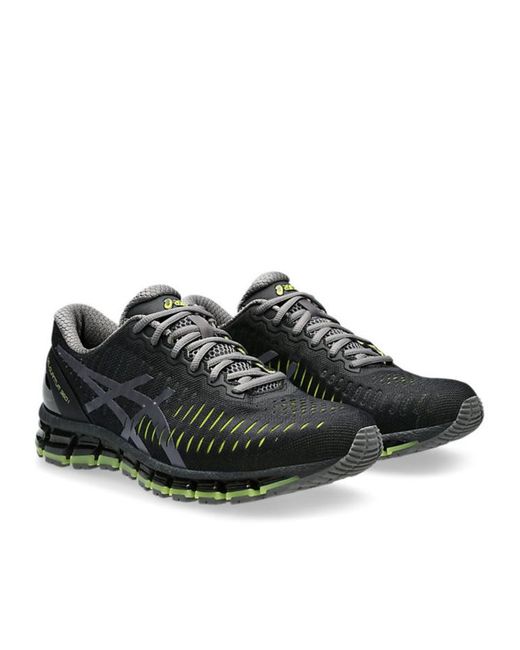 Asics Black Round-Toe Sneakers for men