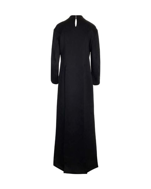 Khaite Black The Clete Maxi Dress