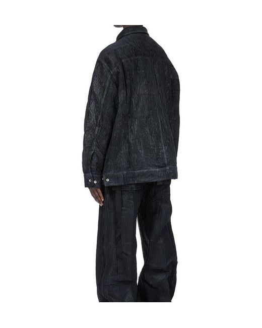 Rick Owens Black Jumbo Jacket for men