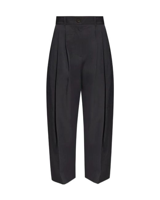 Studio Nicholson Black Acuna Pleated Pants