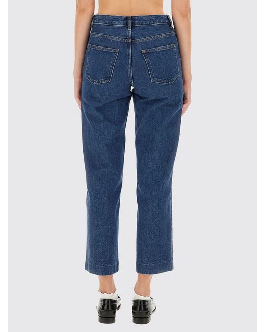 A.P.C. Blue Belt-Loop Jeans