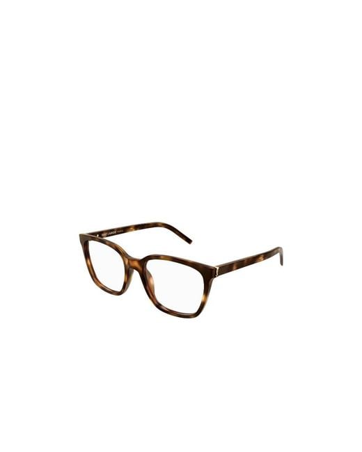 Saint Laurent Multicolor Eyewear Square Frame Glasses for men
