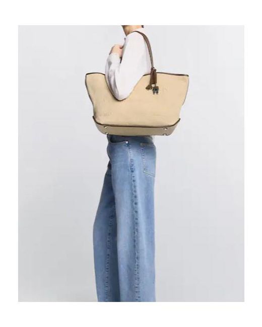 Hogan Natural Address Medium Shopping Bag