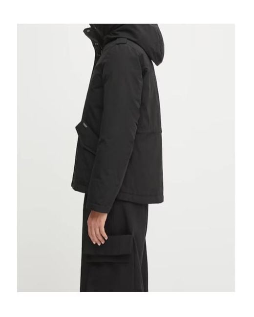 Woolrich Black Down Jacket Military