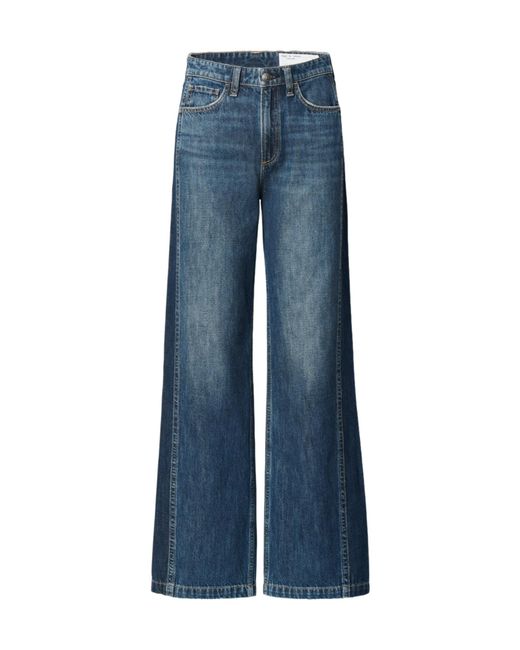 Rag & Bone Blue Belt Loop Jeans