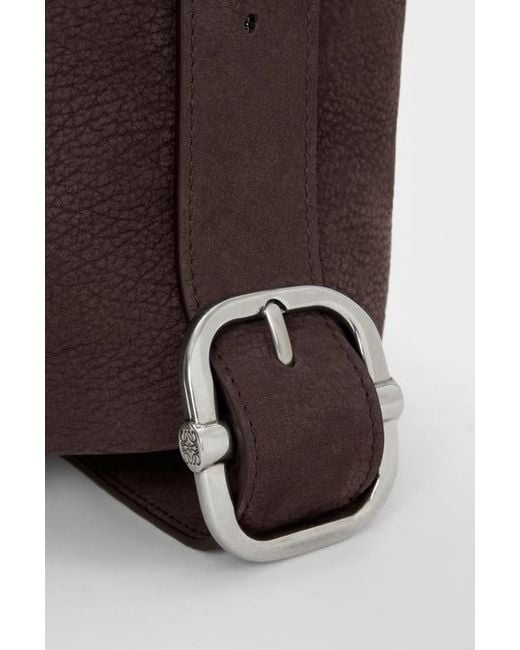 Loewe Brown Loop Bucket Bag for men