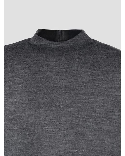 Jil Sander Gray Long-Sleeve Bodysuit