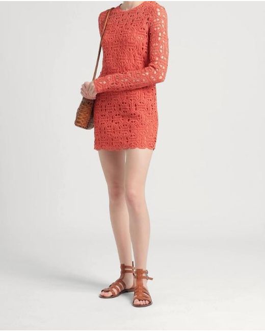 MAX&Co. Orange Short Dresses