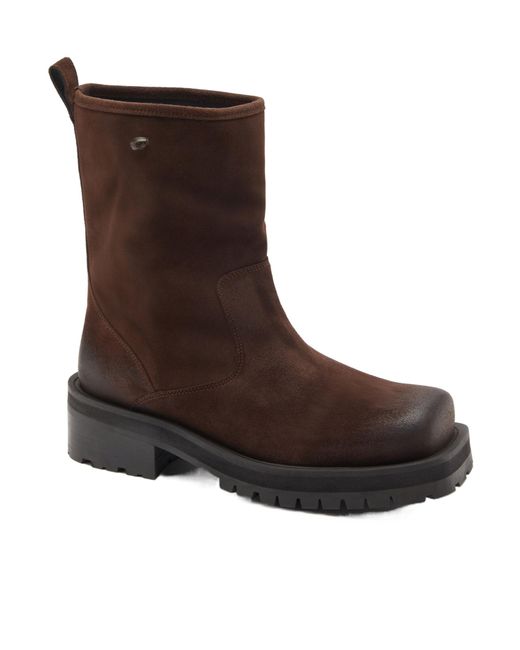 DIESEL Brown D-Texan Bk Boots for men