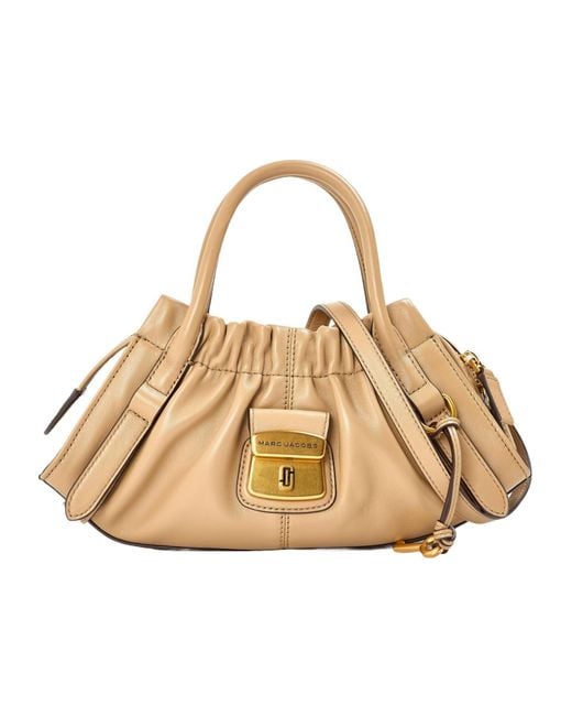 Marc Jacobs Metallic Small Cinch Top Handle Bag