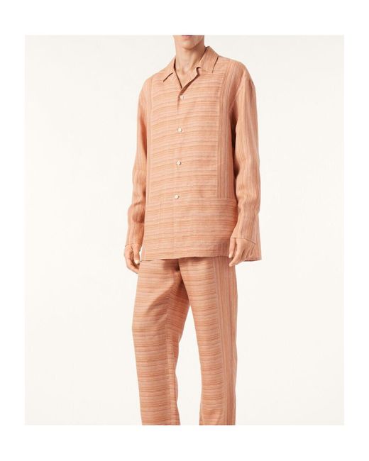 Loro Piana Pink Adney Shirt for men