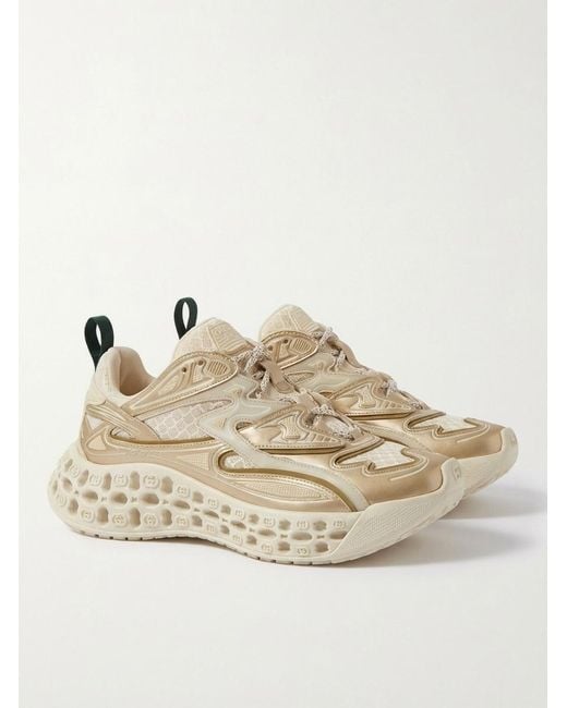 Gucci Natural Cub3D Sneaker, Size 34 It