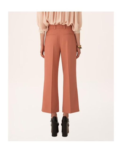 Chloé Pink Chloé Flared Bootcut Trousers