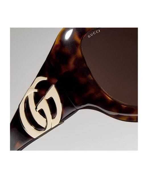 Gucci Multicolor Round Frame Sunglasses