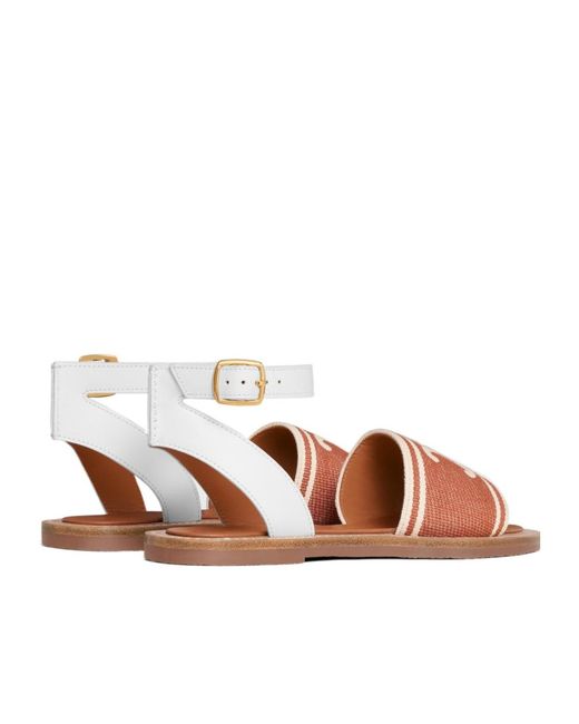 Céline Pink Lympia Sandal