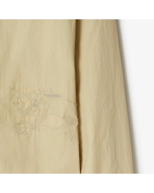 Burberry Natural Logo-Embroidered Hooded Jacket for men