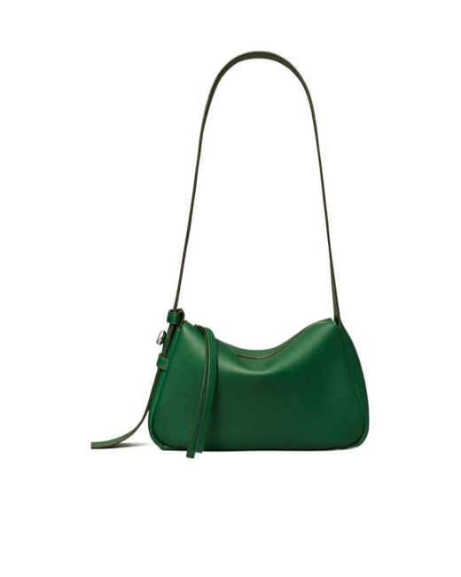 Tory Burch Green Small Romy Shoulder Bag