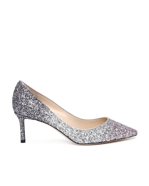 Jimmy Choo White Romy 60 High Heels