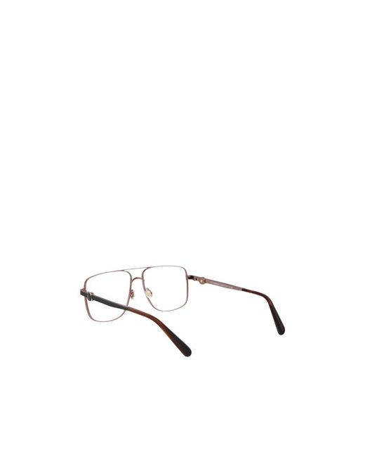 Moncler White Logo Flat Mirror for men