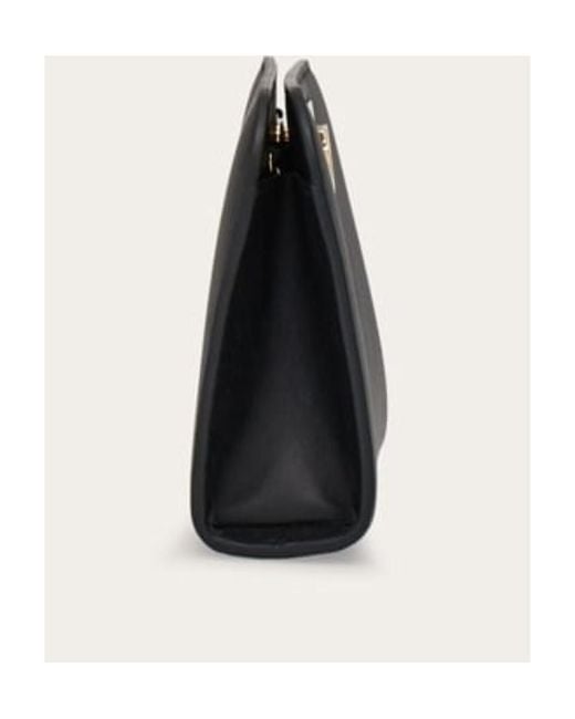 Ferragamo Black Chain Shoulder Bag