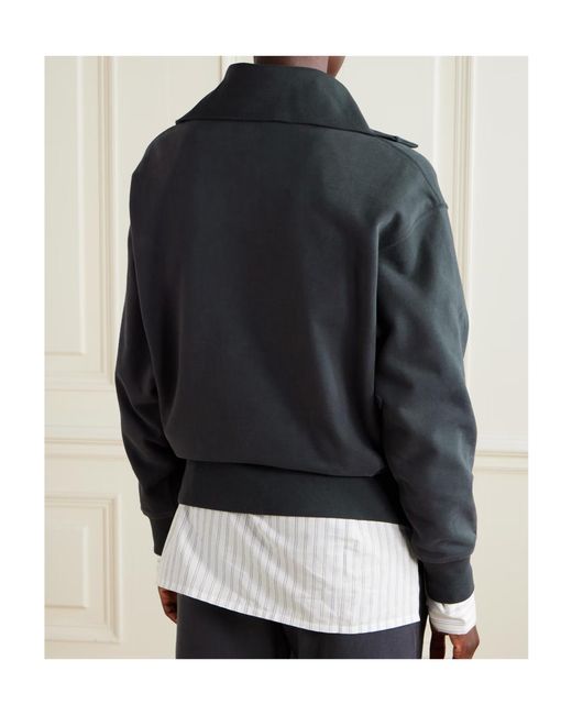 Brunello Cucinelli Blue Long-Sleeved Sweatshirt
