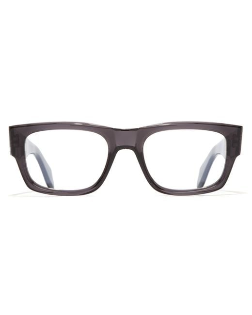 Cutler & Gross Multicolor Rectangular Flat Mirror for men