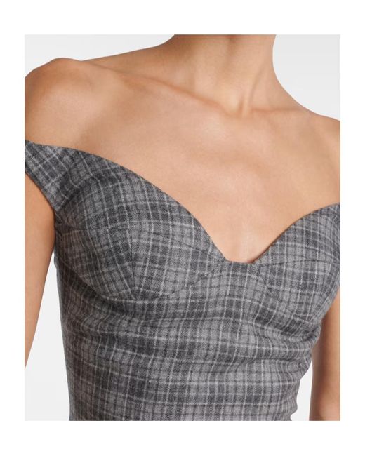 Magda Butrym Gray Sleeveless Dress
