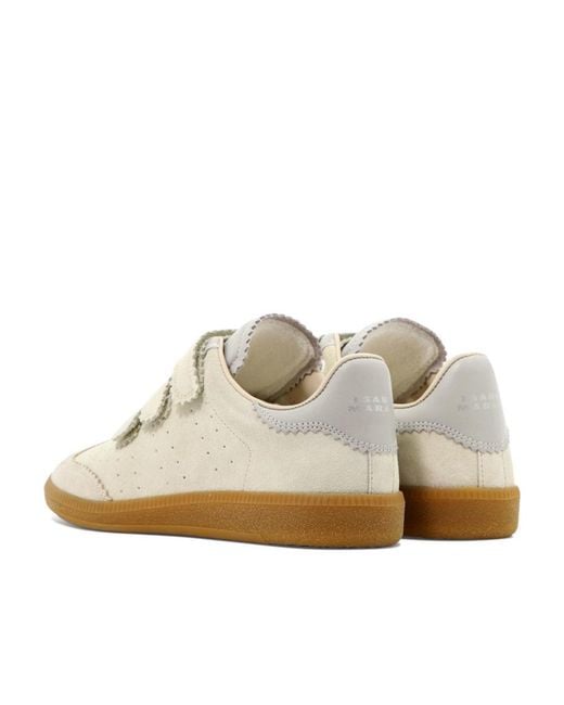Isabel Marant White Beth Low-Top Sneakers