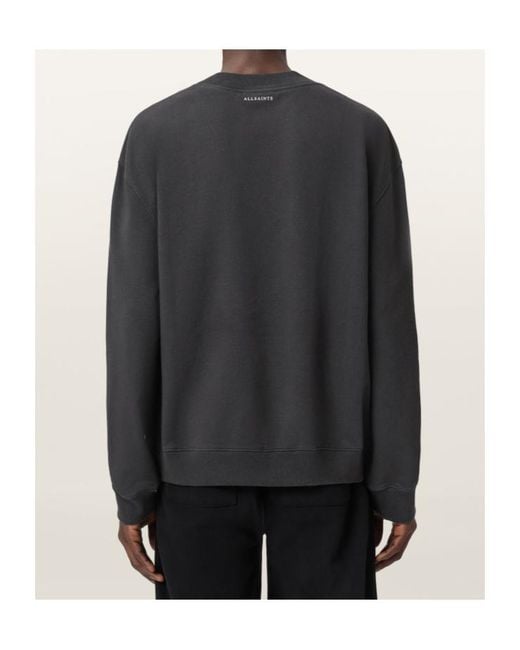 AllSaints Gray Icon Crew for men