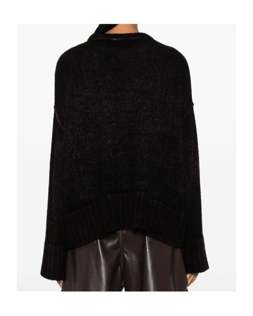 Avant Toi Black Knit Sweater
