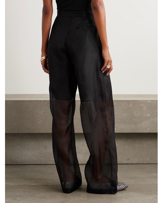 LeKasha Black High-Waisted Casual Pants