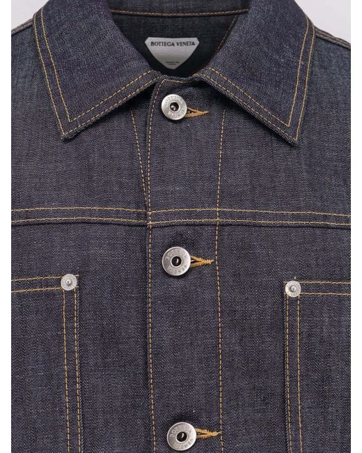 Bottega Veneta Blue Denim Jacket for men
