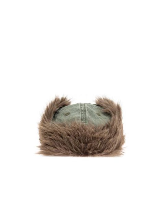 M I S B H V Green Logo Hat for men