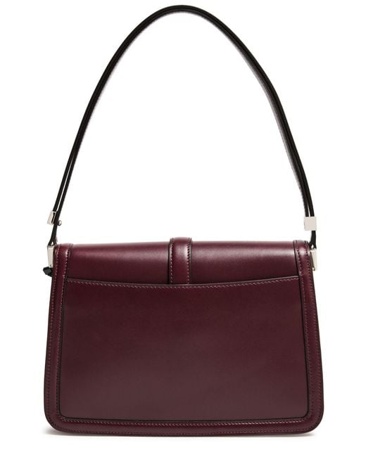 Max Mara Purple Bianca Shoulder Bag