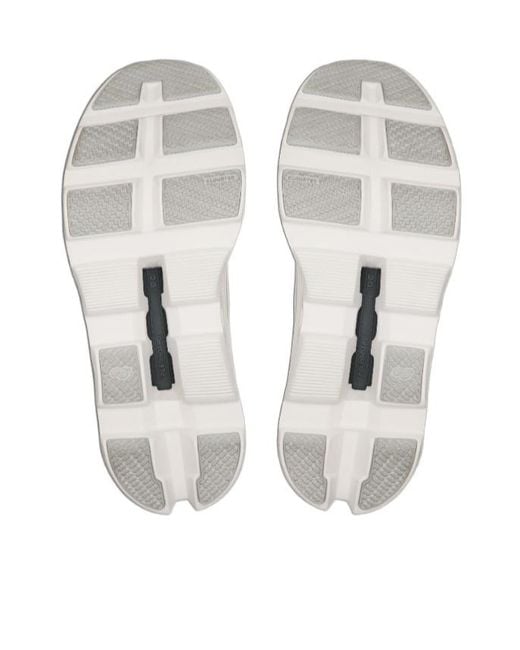 On Shoes Gray Cloudmonster Lace-Up Running Sneakers