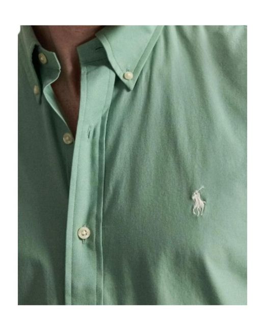 Polo Ralph Lauren Green Button-Down Shirt for men