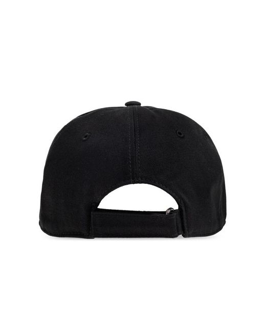 Iceberg Black Logo Baseball Cap for men