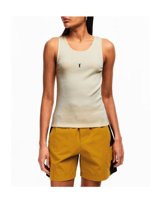 Saint Laurent Natural Tank Vest