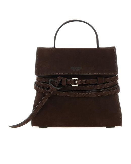 Moschino Black Tie Me Shoulder Bag